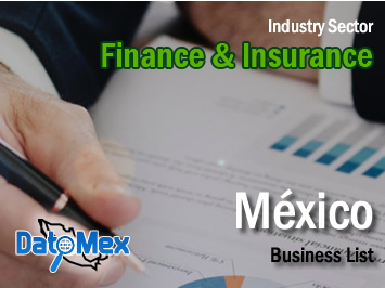 Finance and insurance sector business list Mexico