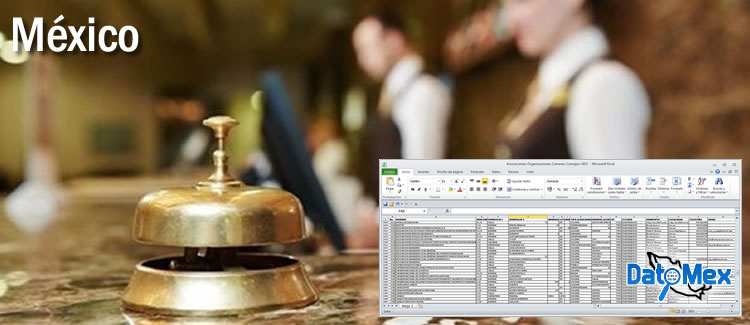 Mexico Hospitality business database in excel