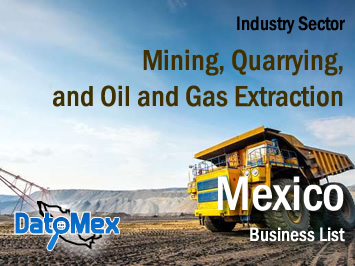 Mining, Quarrying, and Oil and Gas Extraction industry business list Mexico